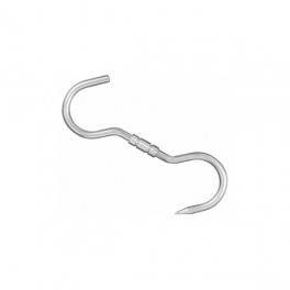 Ganci Inox a "S" Girevole