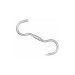 GANCI A "S" INOX GIREVOLE
