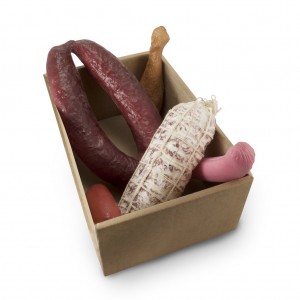 Decorazioni scatola salumi