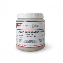 Caglio Pasta riga Bianco per formaggio