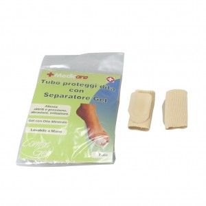 Gel toe separator Tube bendage MediCare
