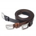 Cintura vero cuoio (nera, marrone, testa di moro) 3,5 cm