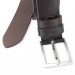 Cintura vero cuoio (nera, marrone, testa di moro) 4 cm