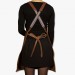Suspender apron – Classic leather