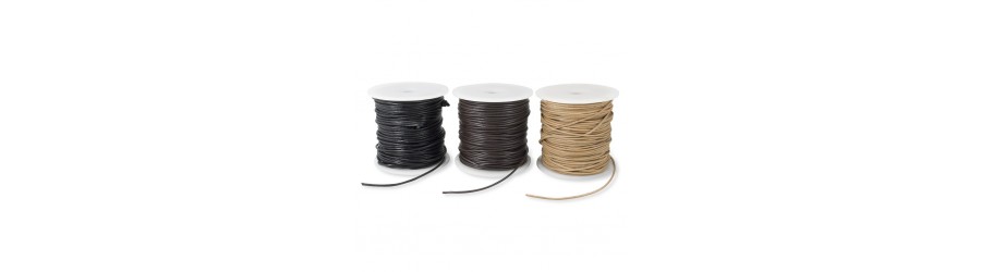 Round Leather string
